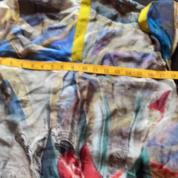 🌹Vintage %100 Silk Dress🌹Delicate & beautiful🌹 - Picture 15 of 16